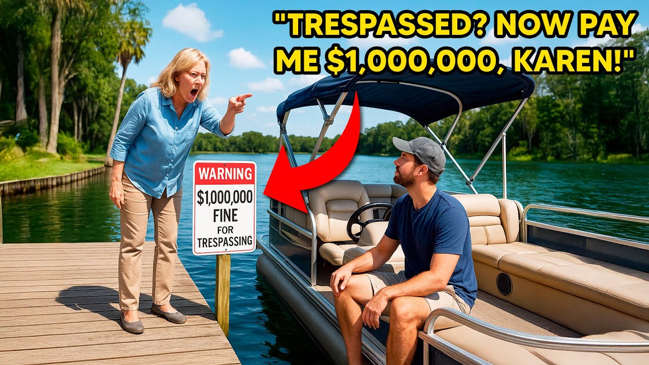 HOA FINED Me $5K For Pontooning, So I Bought The Lake & Fined Them $1M for Trespassing!