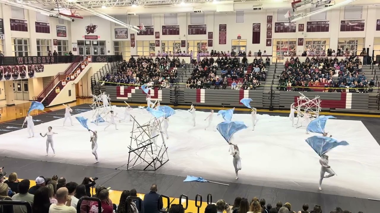 Creekview High School Georgia Winter guard performance 2/28/2026