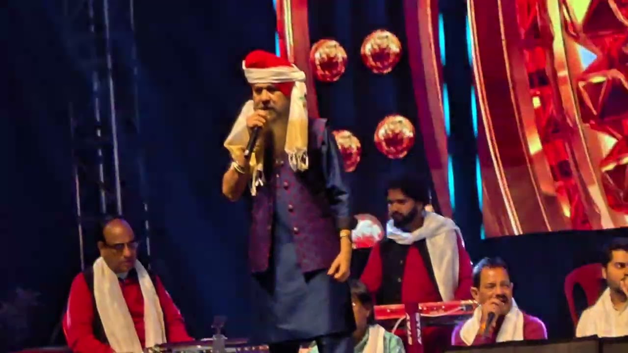 मुझे रंग दे ओ रंग दे चुनरिया सतरंगी लखवीर सिंह लक्खा live in सिरसागंज सामौर धाम देखिए क्या झटके हैं