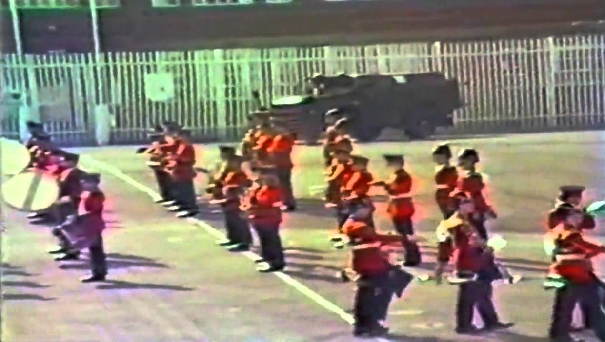 The Queen's Regiment Band and Drums 1984