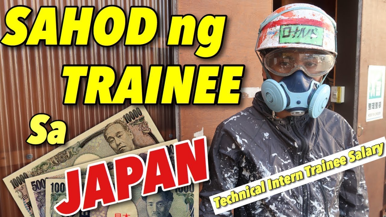Sahod ng Trainee sa Japan | Technical Intern Trainee Salary I Cost of Living | Pak Pak Japan
