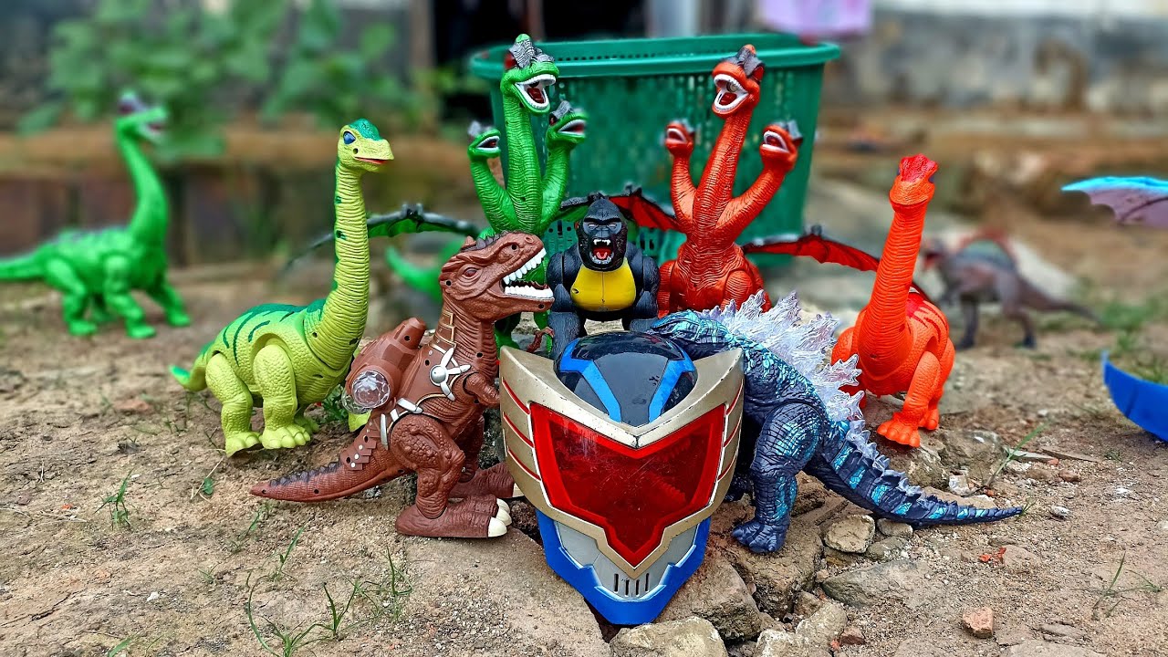 Dinosaurus Jurassic World Dominion: t-rex🦖/ Brachiosaurus/ Brontosaurus/ KingKong/ Godzilla/ Gorilla