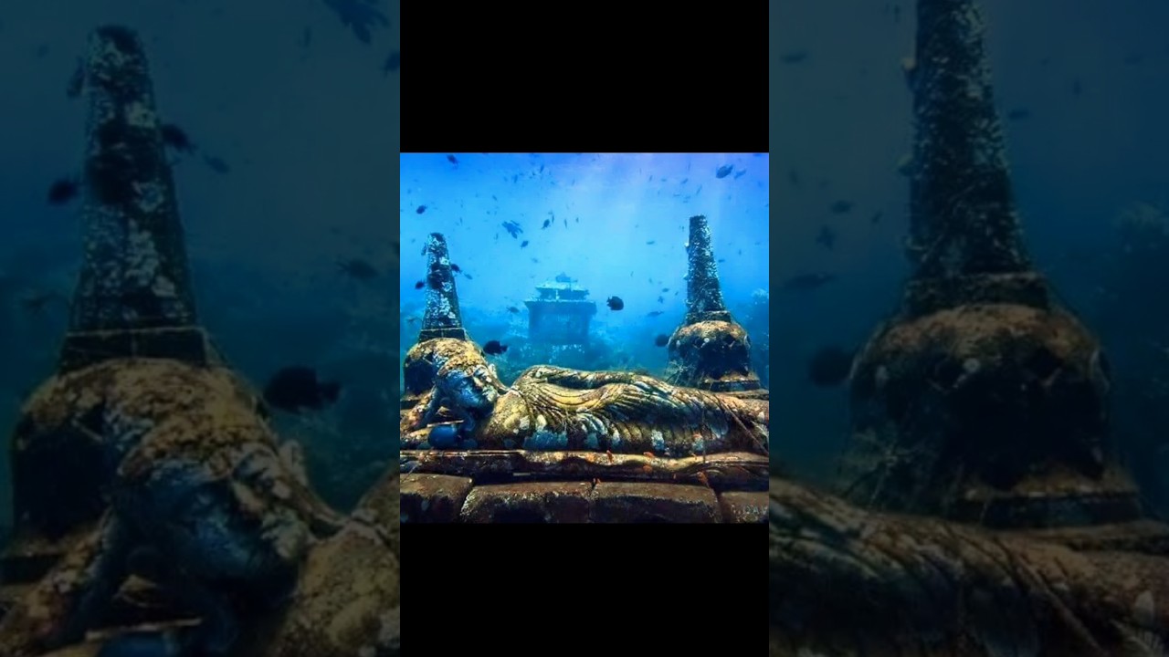 😰😭sri krishna dwarka nagari samundar may, underwater dwarka city shorts, #shorts #viral #shortsfeed