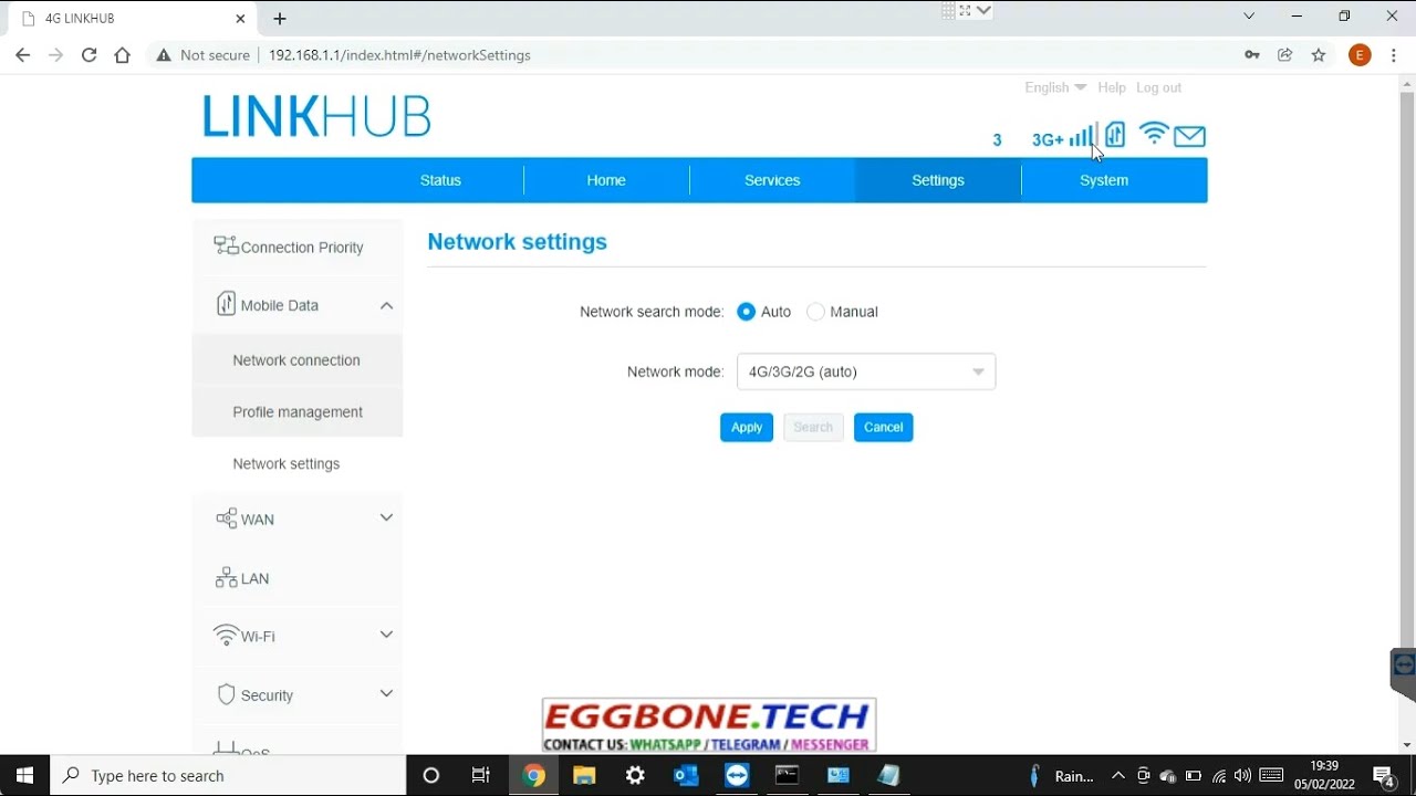 How to Unlock Alcatel HH71 / HH72 Linkhub 4G LTE WiFi Router