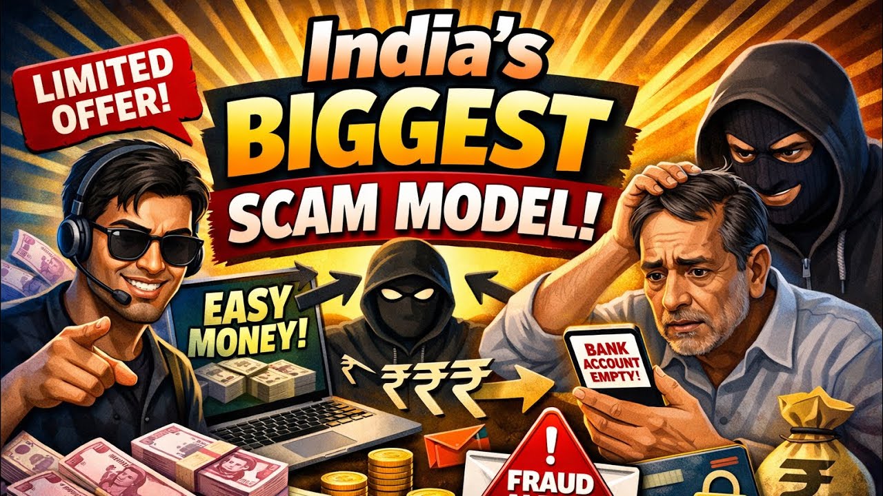 India mein kitne tareeke ke scam hote hai! Scam ke 5 types and techniques 