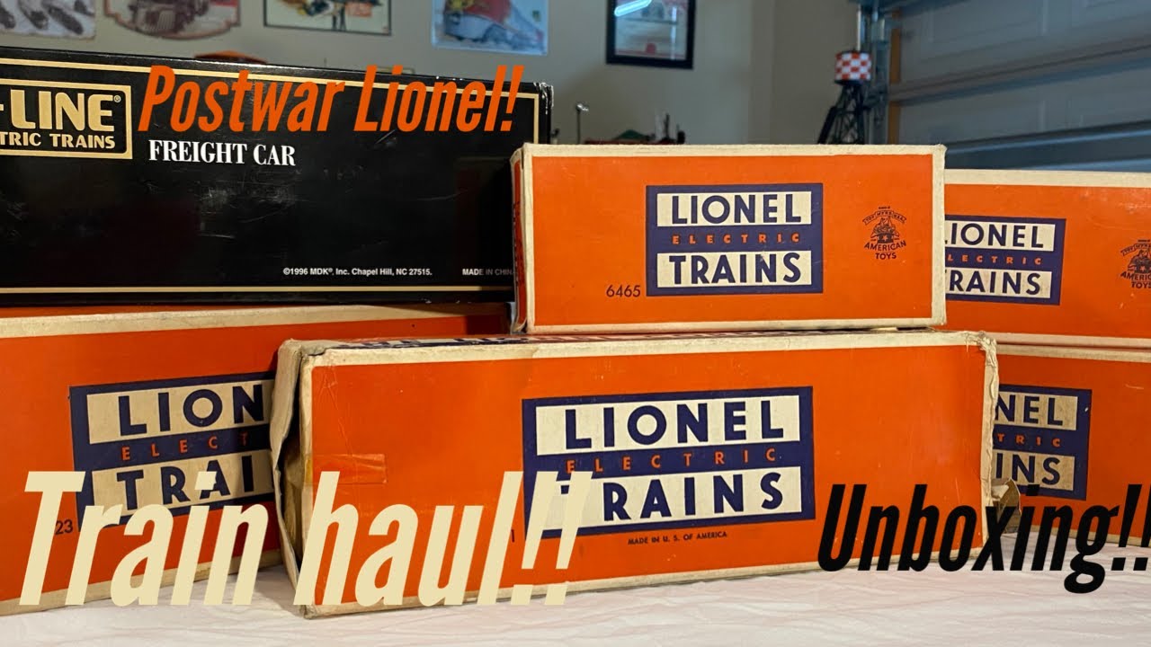 Beautiful postwar Lionel trains found in an antique store in Wisconsin!!