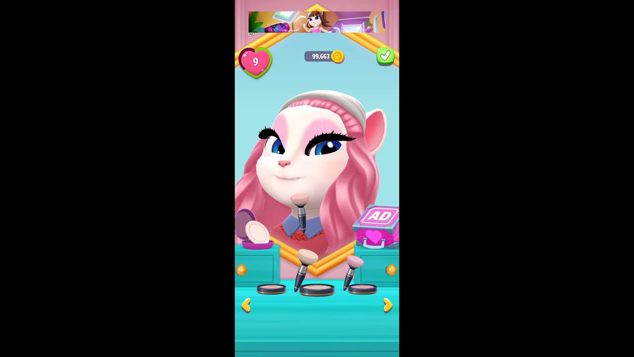 Talking Tom Cat Gameplay #shorts #viral 💛 😍 💖 💕 💓 ✨️ 💛 😍 #streamwithglip