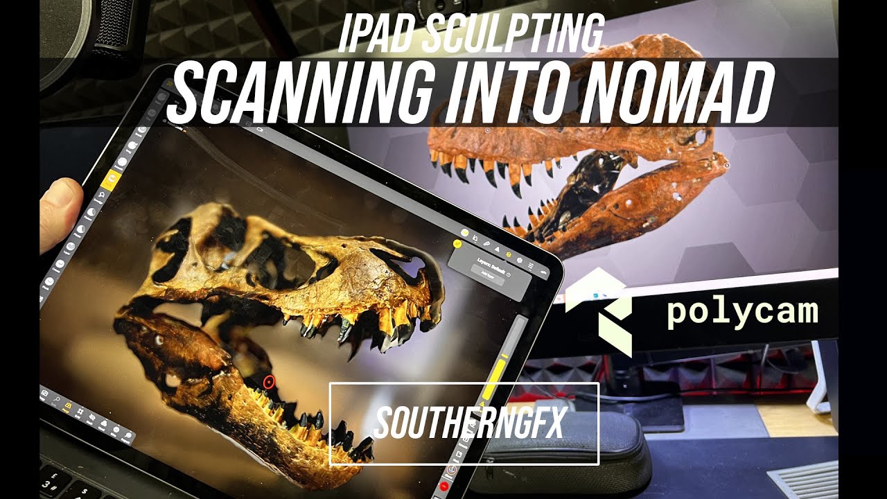 NOMAD SCULPT - Using Polycam to create 3D reference images