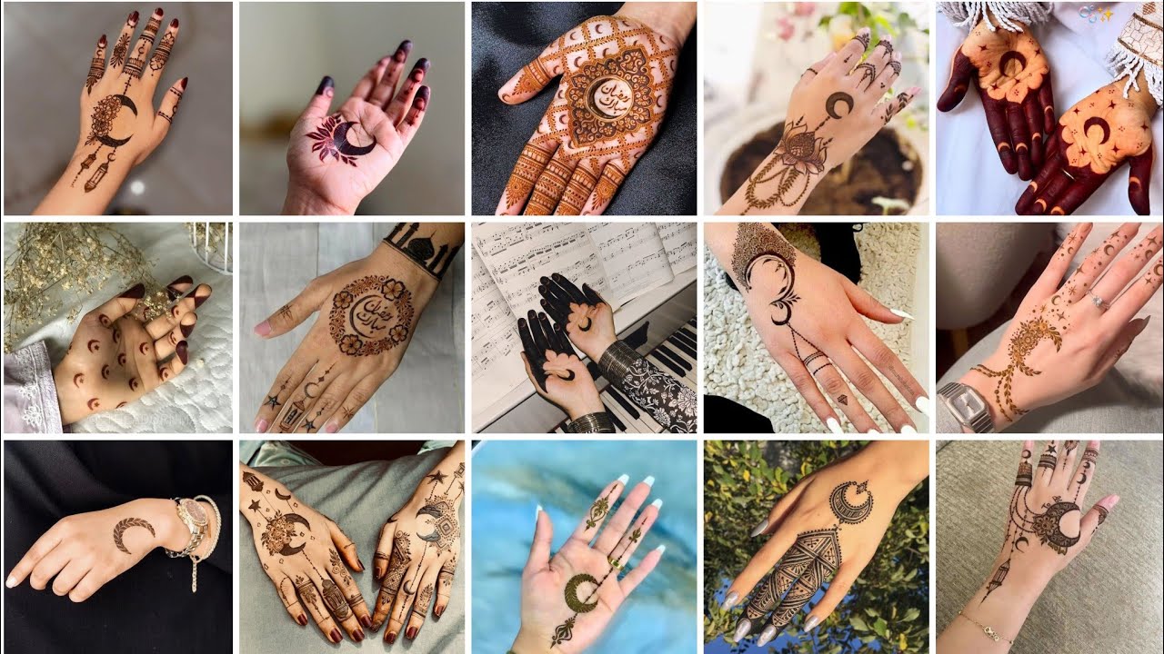 New Ramadan Mehndi Design 2026/Eid Mehndi Design 2026/Moon mehndi design/Chand Mehndi 2026/Mehndi 