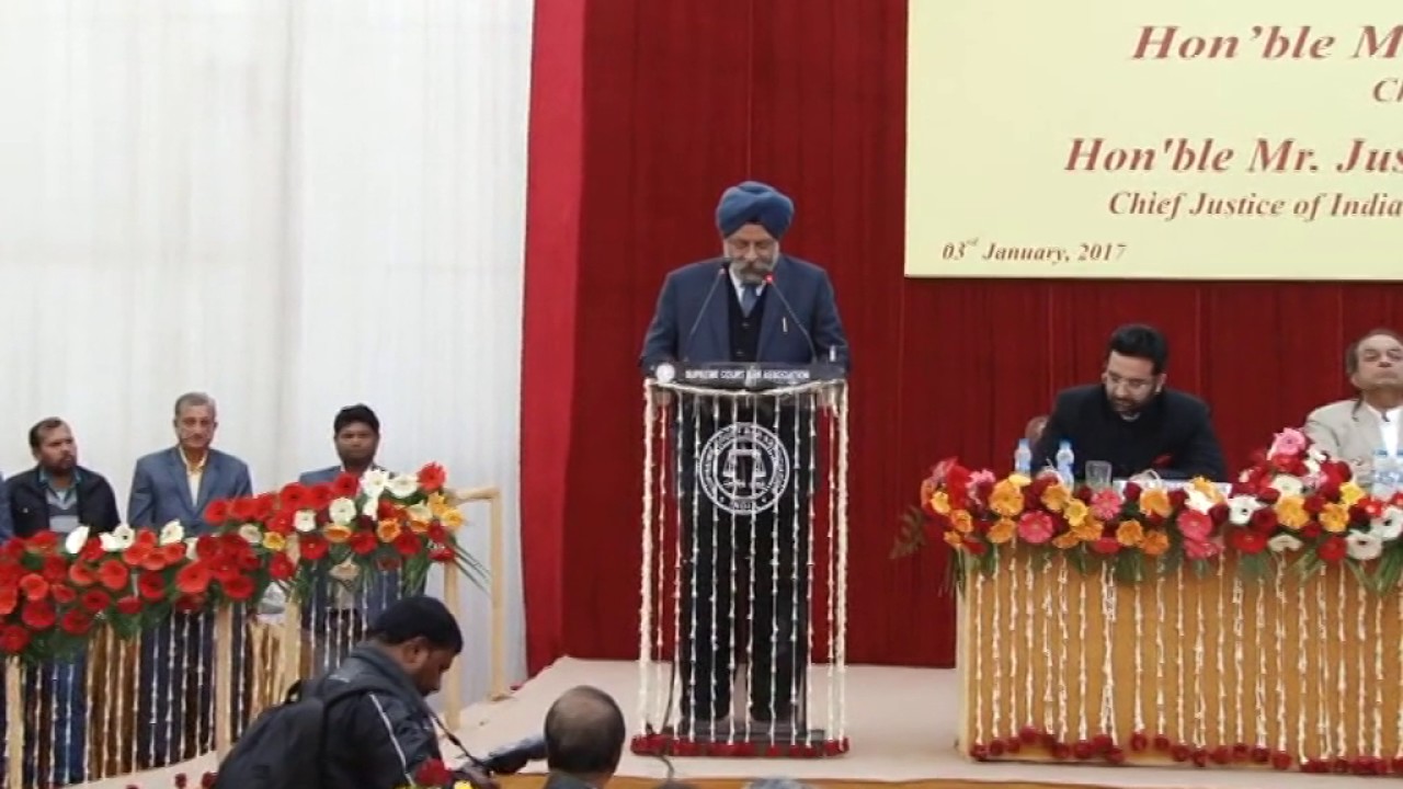 Farewell function of Hon’ble Mr. Justice T.S. Thakur, Chief Justice of India (Part 2 of 5)