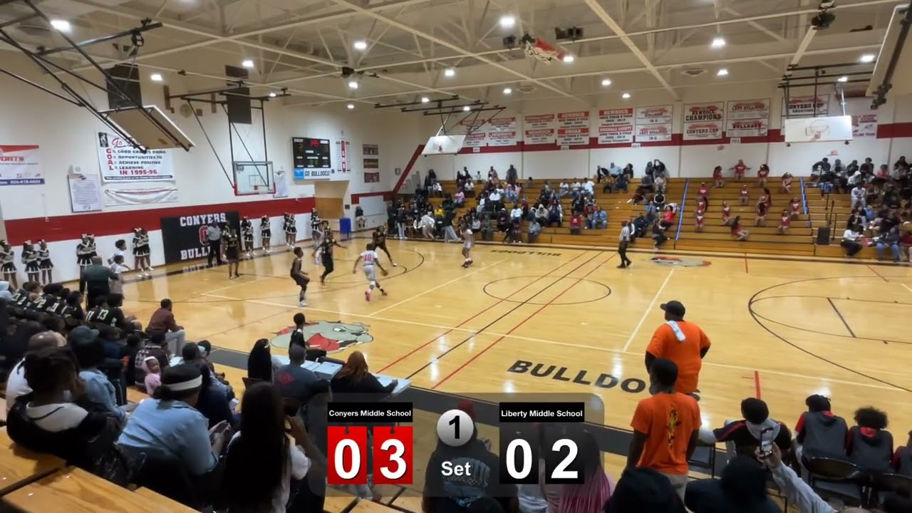Conyers middle vs Liberty middle school 
