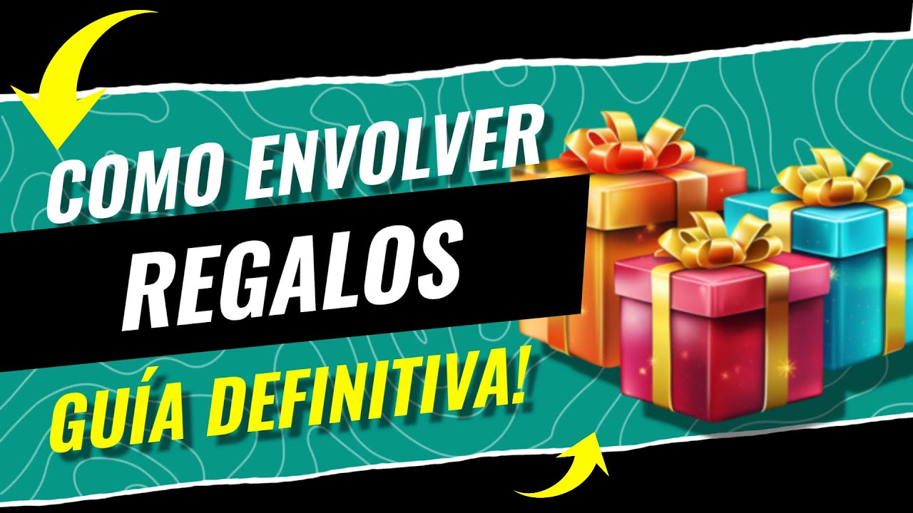 Cómo ENVOLVER REGALOS con PAPEL de REGALO FÁCIL 2026 (Guía DEFINITIVA)