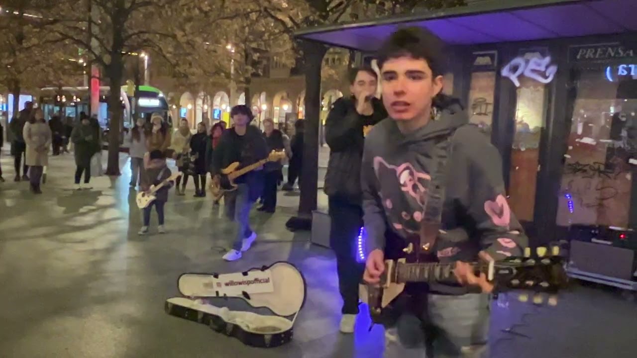 WILLOWISP directo Paseo Independencia Zaragoza 25/11/2023