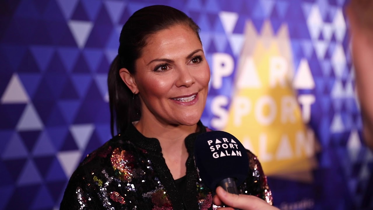 Kronprinsessan Victoria på Parasportgalan: 