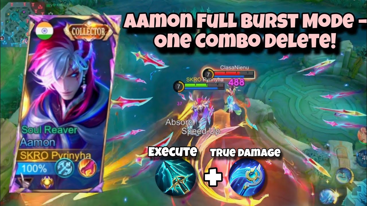 🔥 Aamon Full Burst Mode — удаление одним комбо!