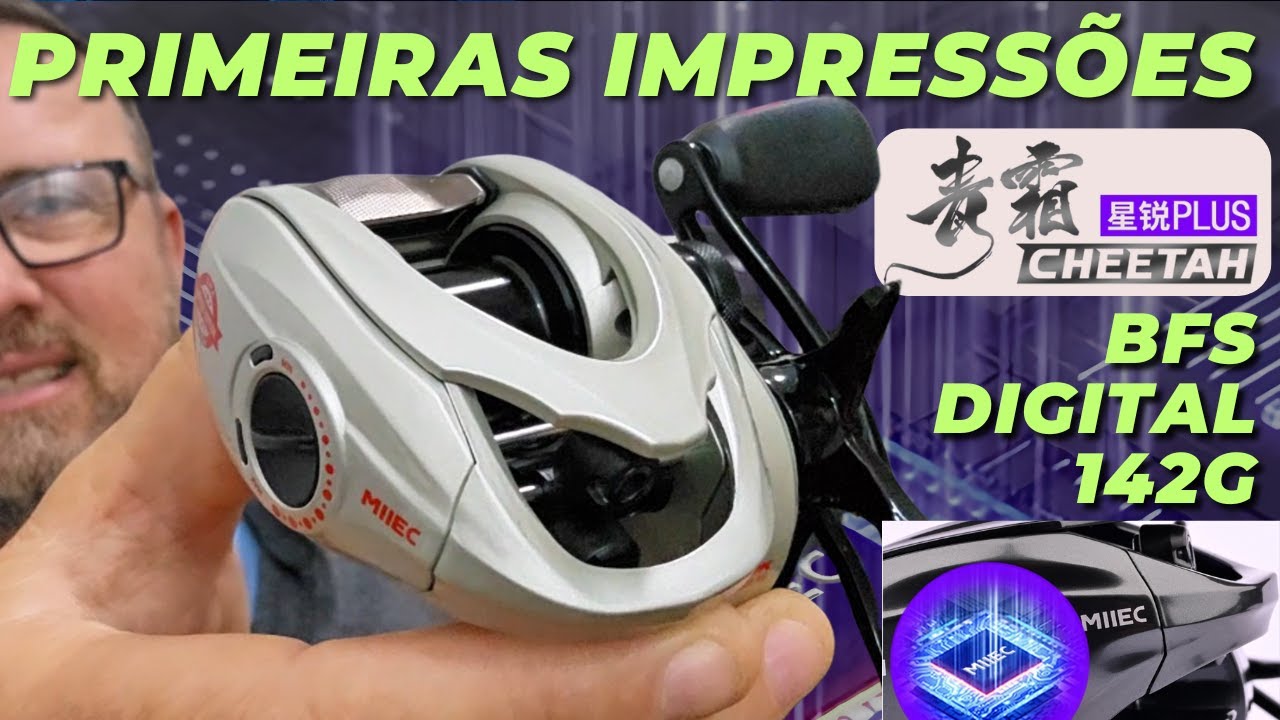 Carretilha  DMK CHEETAH Série XINGRUI PLUS é boa? UNBOXING E PRIMEIRAS IMPRESSÕES