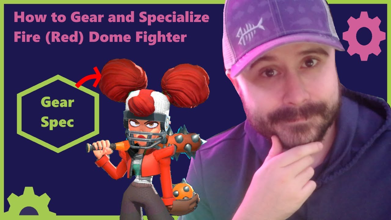 How to Gear and Specialize Fire (Red) Dome Fighter - Element Fission