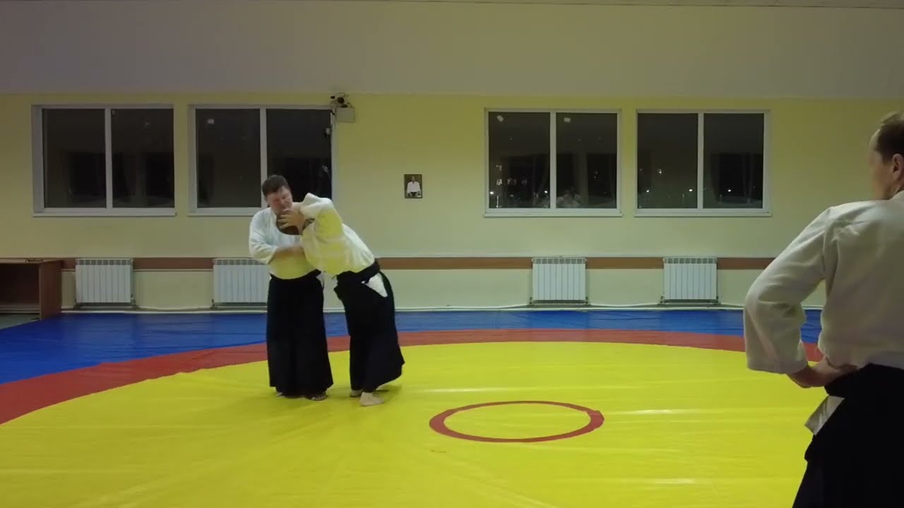 USHIROWAZA &bull; RYOKATATORI IKKYO, KAITENNAGE, AIKIOTOSHI