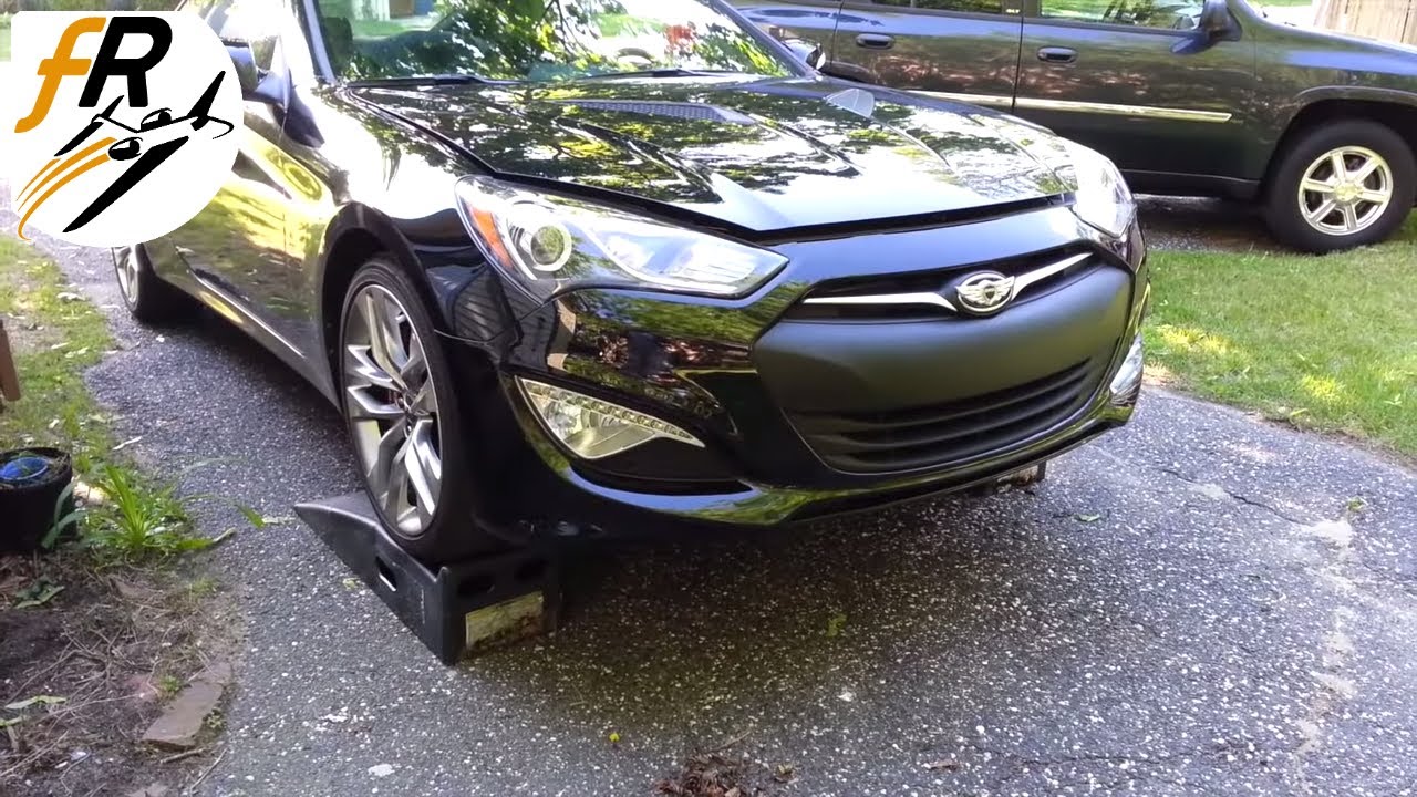 2013 Genesis Coupe 3.8 Liter Oil Change