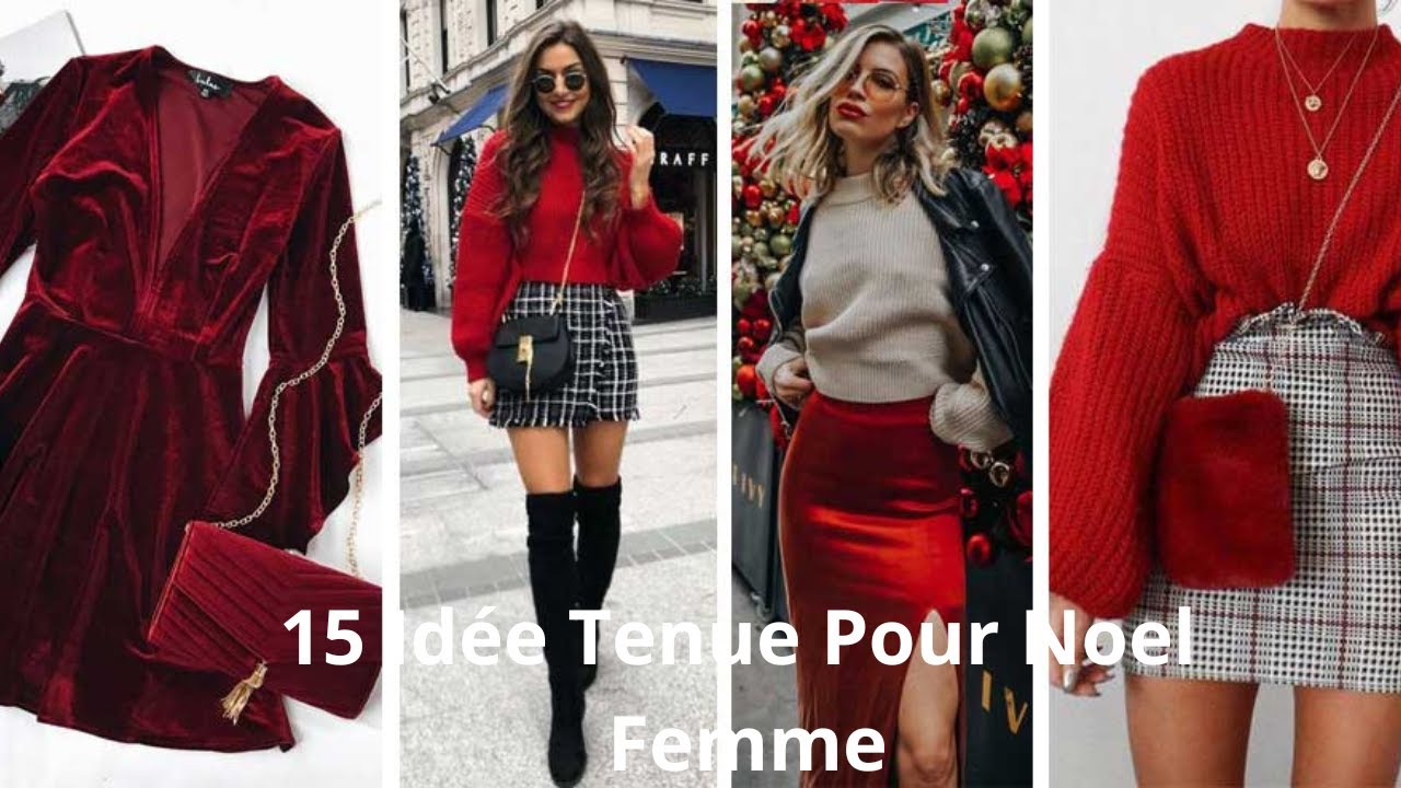 15 Idée Tenue Noël Femme