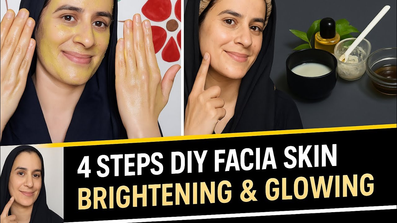 DIY Facial with Gram Flour & Yogurt | 4 Easy Steps for Glowing, Bright Skin!