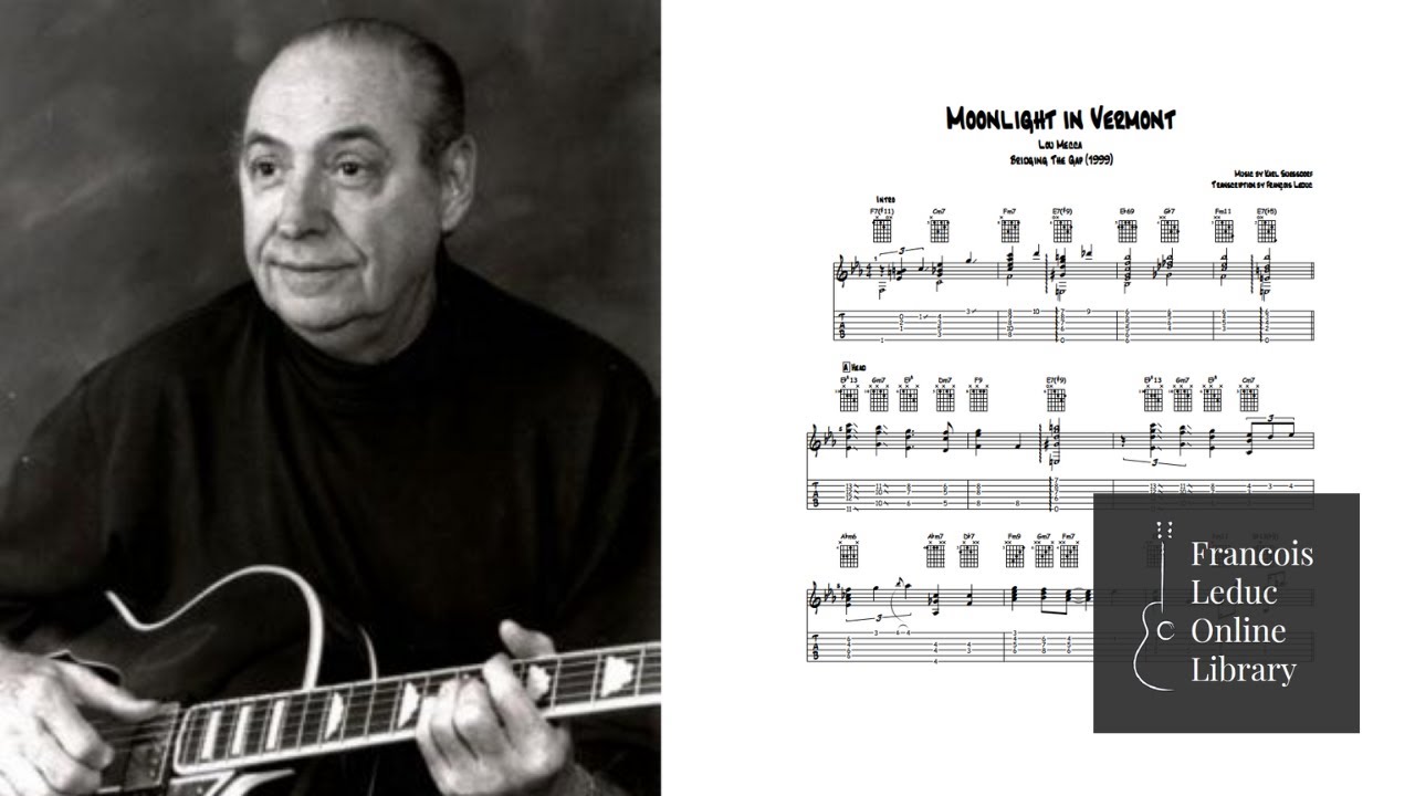 Moonlight in Vermont - Lou Mecca (Transcription)