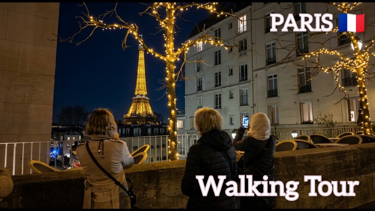 Paris 🇫🇷 Trocadéro to Eiffel Tower - Walking Tour 