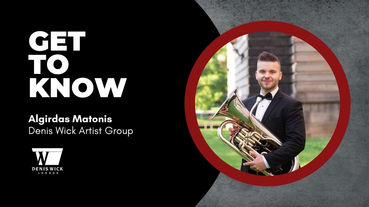 Developing a skill set as a euphonium student? an interview w/ Denis Wick artist Algirdas Matonis