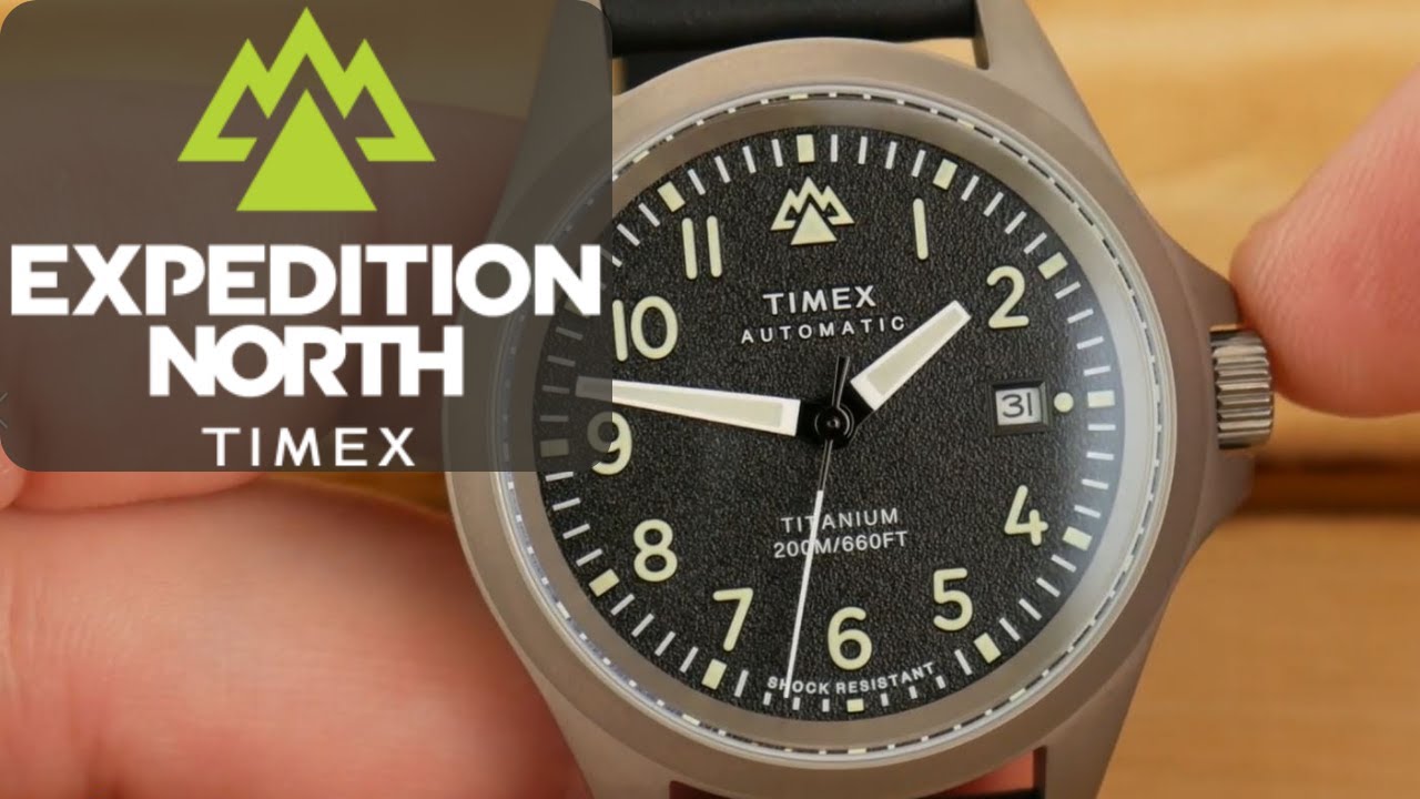 Timex Expedition North Titanium Automatic 41 мм Неужели Timex только что дал пощечину Гамильтону?