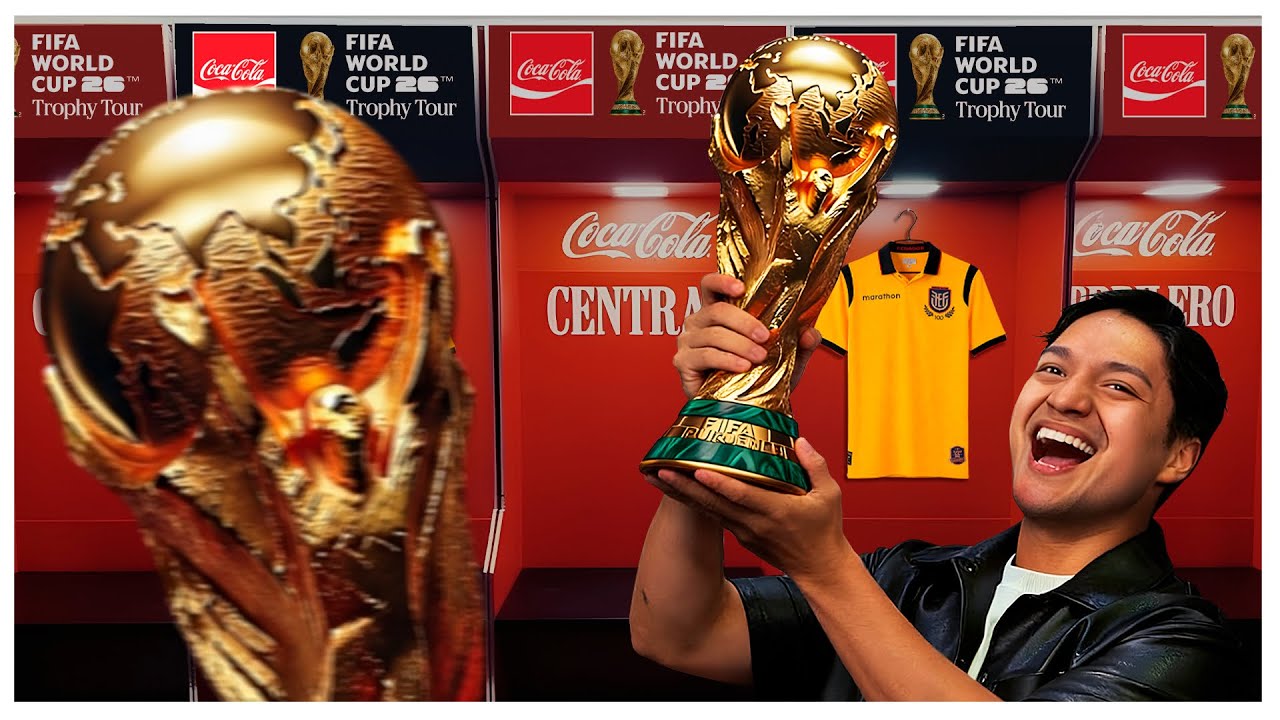TROPHY TOUR QUITO-ECUADOR | Copa Mundial de la FIFA 26™️ con Coca Cola 