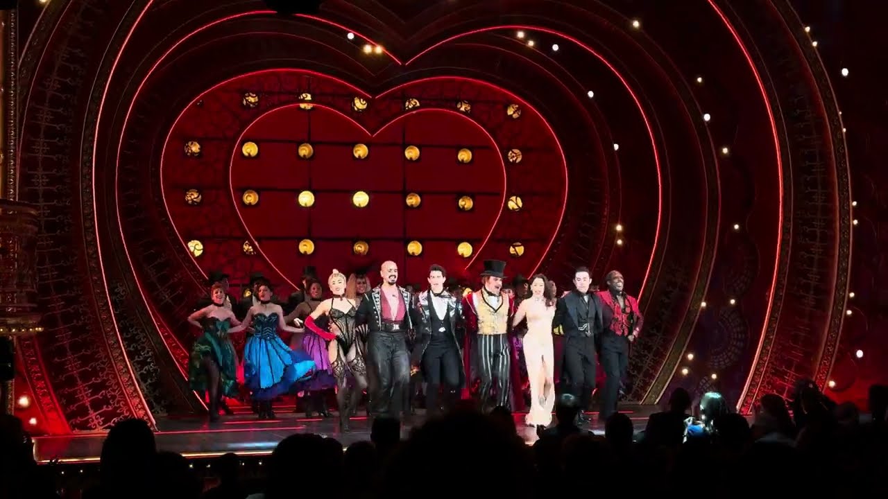 moulin rouge bows | broadway | 01/13/24 (jack's duke debut)