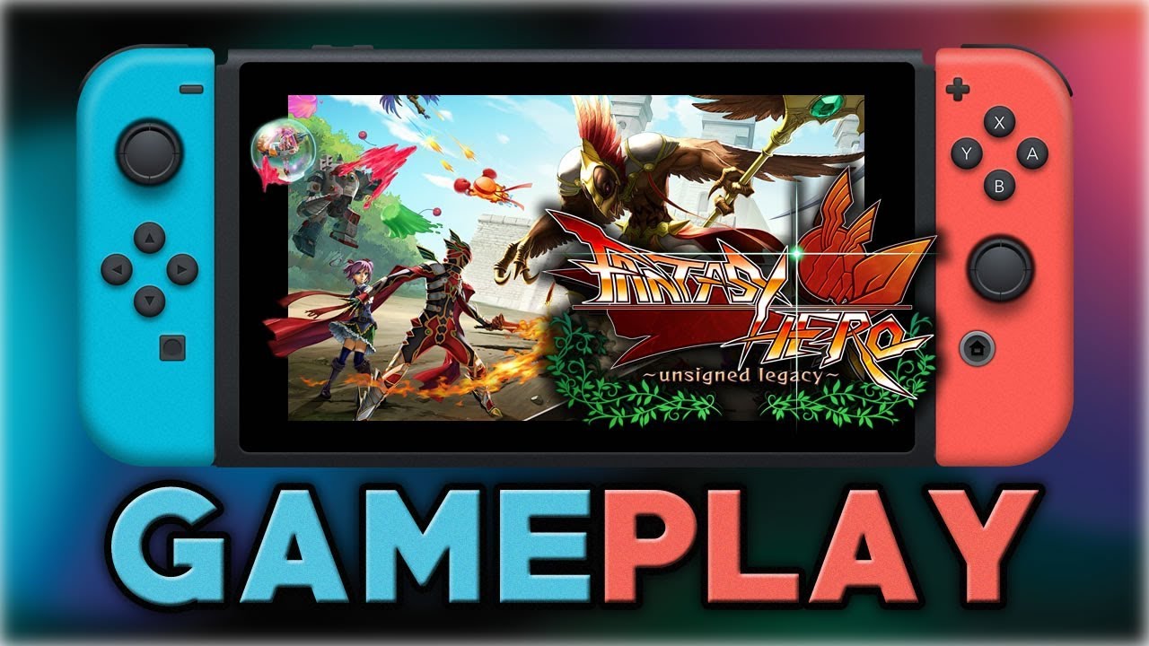 FANTASY HERO ~unsigned legacy~ | First 25 Minutes | Nintendo Switch