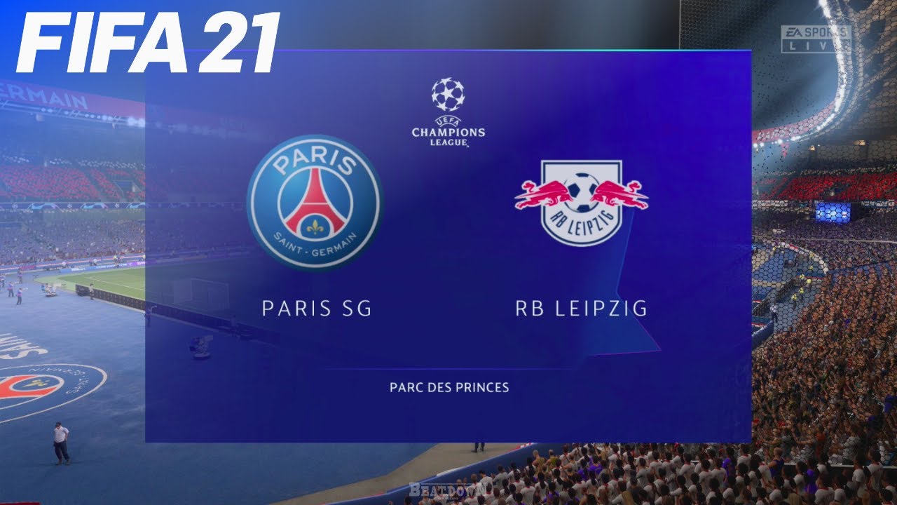 FIFA 21 - Paris Saint Germain vs. RB Leipzig @ Parc des Princes