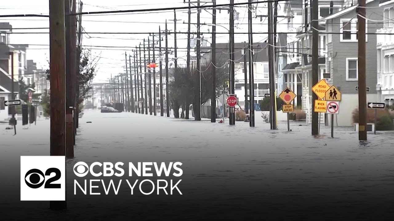 Nor'easter brings coastal flooding to Jersey Shore communities