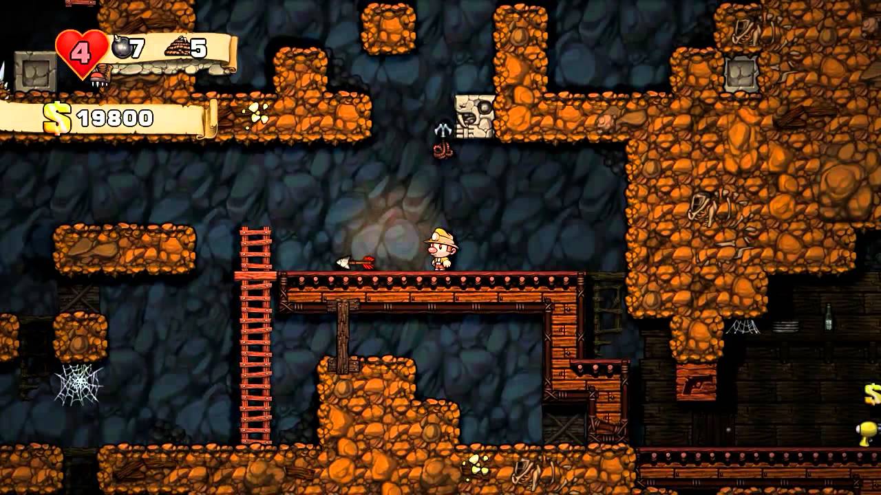 Let's play Spelunky HD - [Odcinek 1 - Początek ]