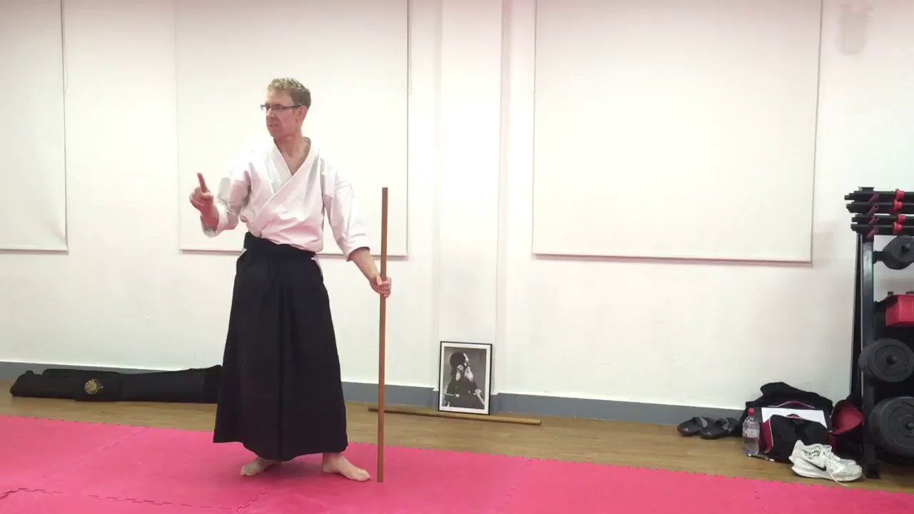 Kaeshi Tsuki - 2nd Jo Suburi - Aikido