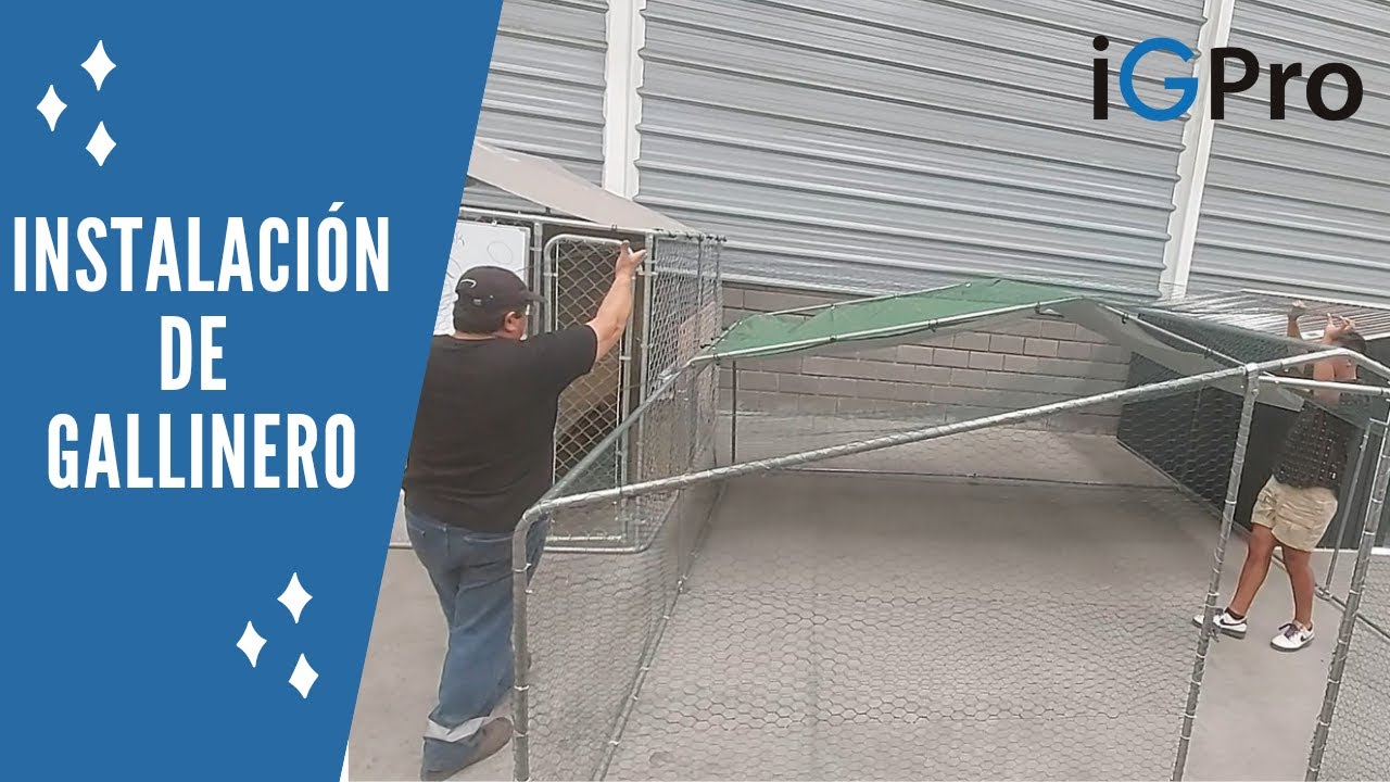 Gallinero Acero Galvanizado