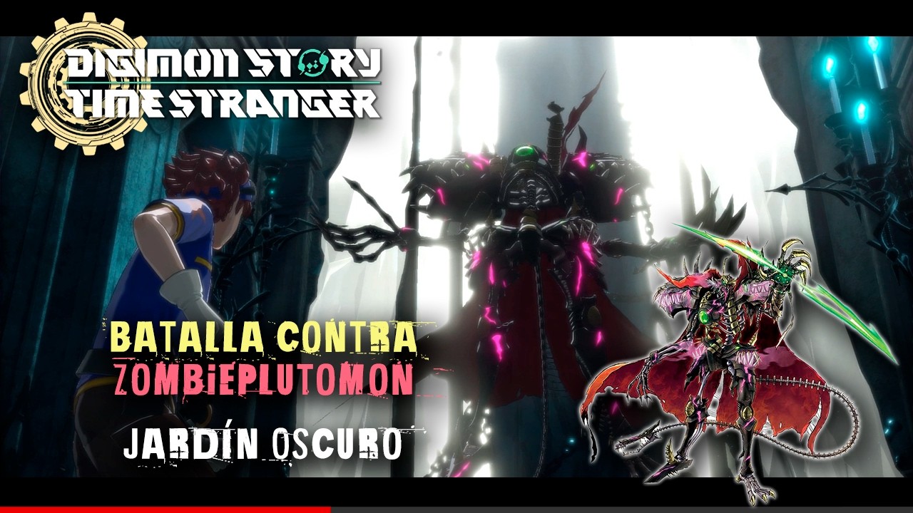 Plutomon es convertido en Zombie por Cherubimon - Coliseo Rascacielos | Digimon Story: Time Stranger