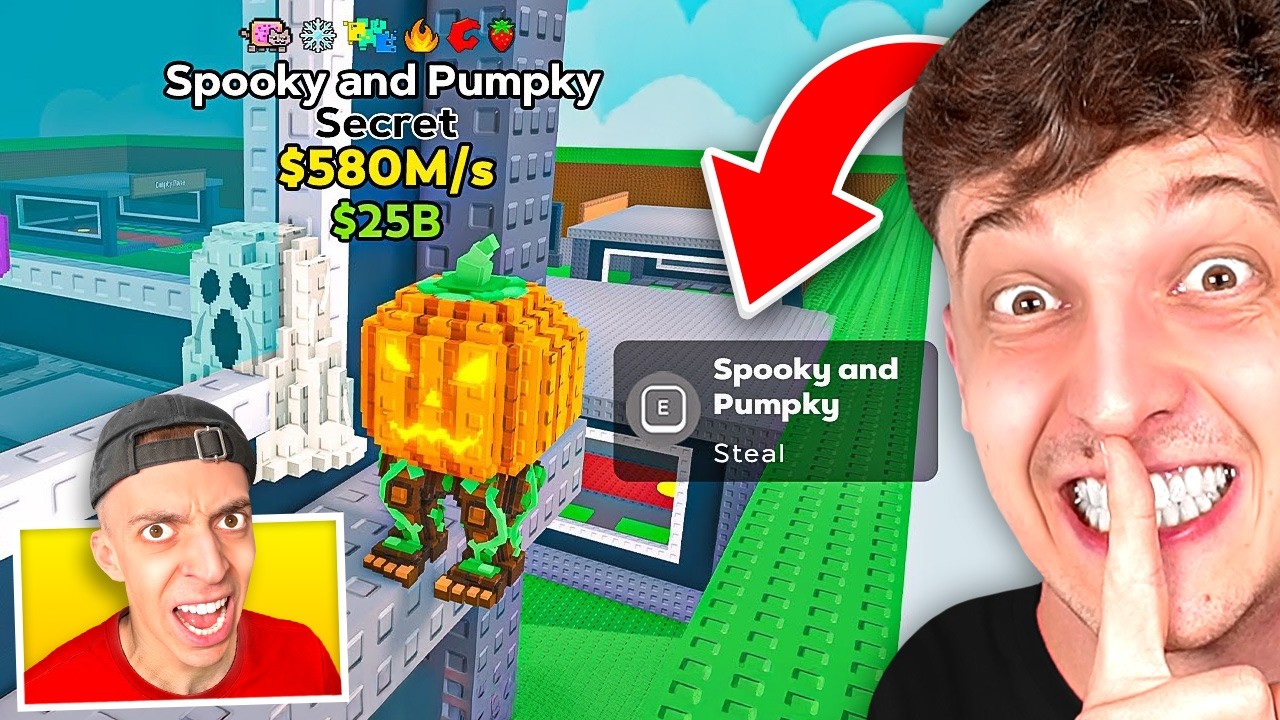 Ich KLAUE ihm HEIMLICH alle BRAINROTS mit GLITCH! 🤣 (eskaliert..)