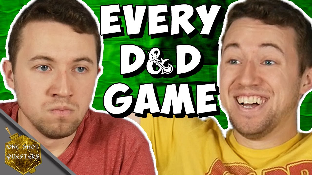 Every Dungeons and Dragons Game EVER
