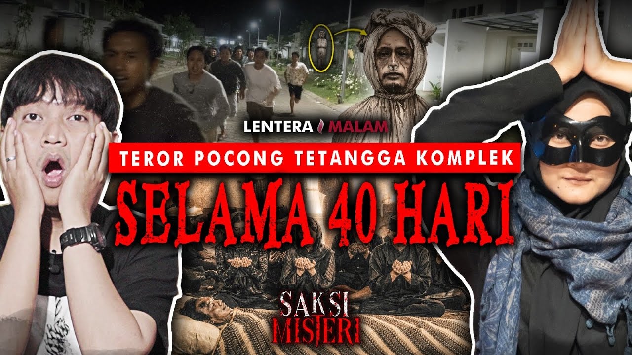 DITEROR POCONG 40 HARI.! WARGA DILARANG KELUAR RUMAH MALAM HARI