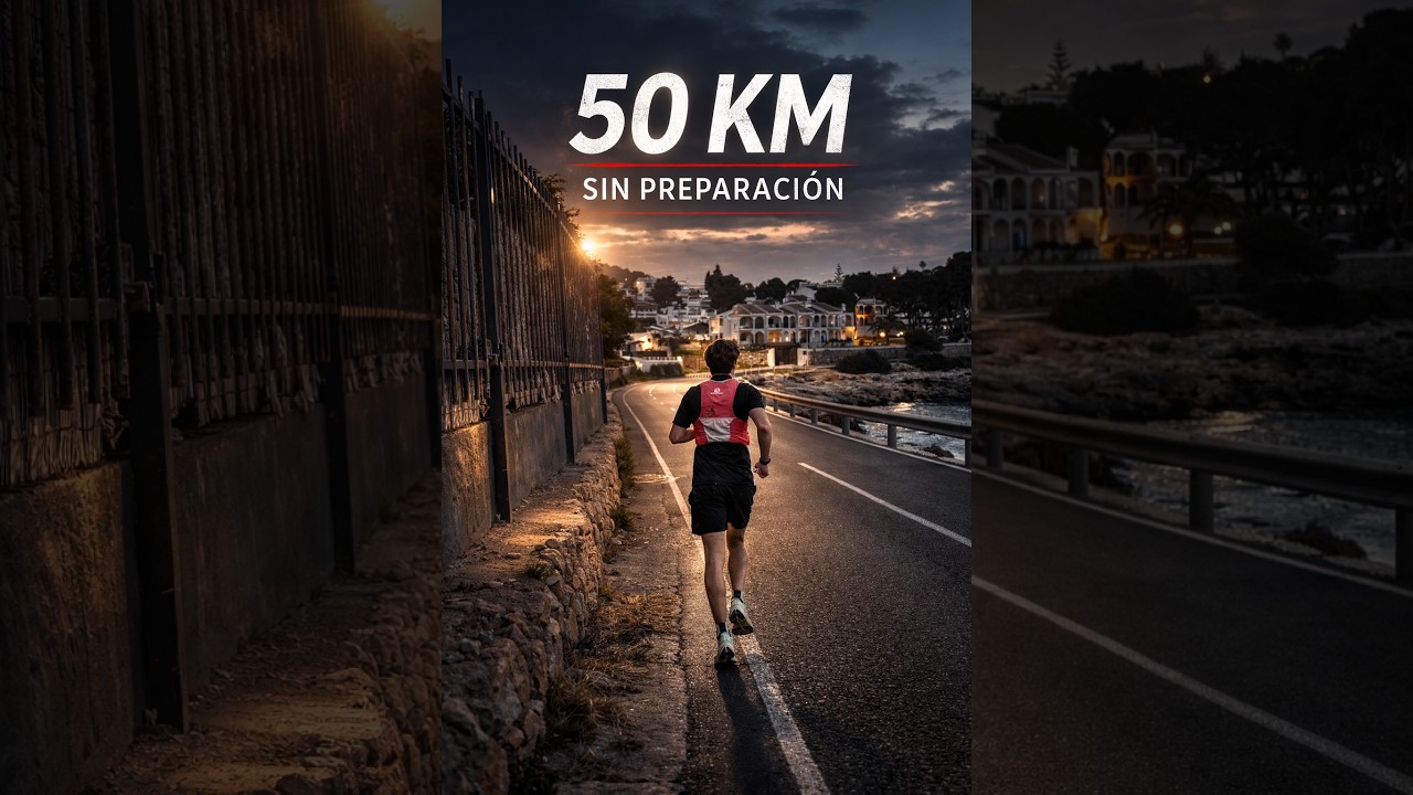 CORRÍ 50KM SIN PREPARACIÓN |Mi primer video|
