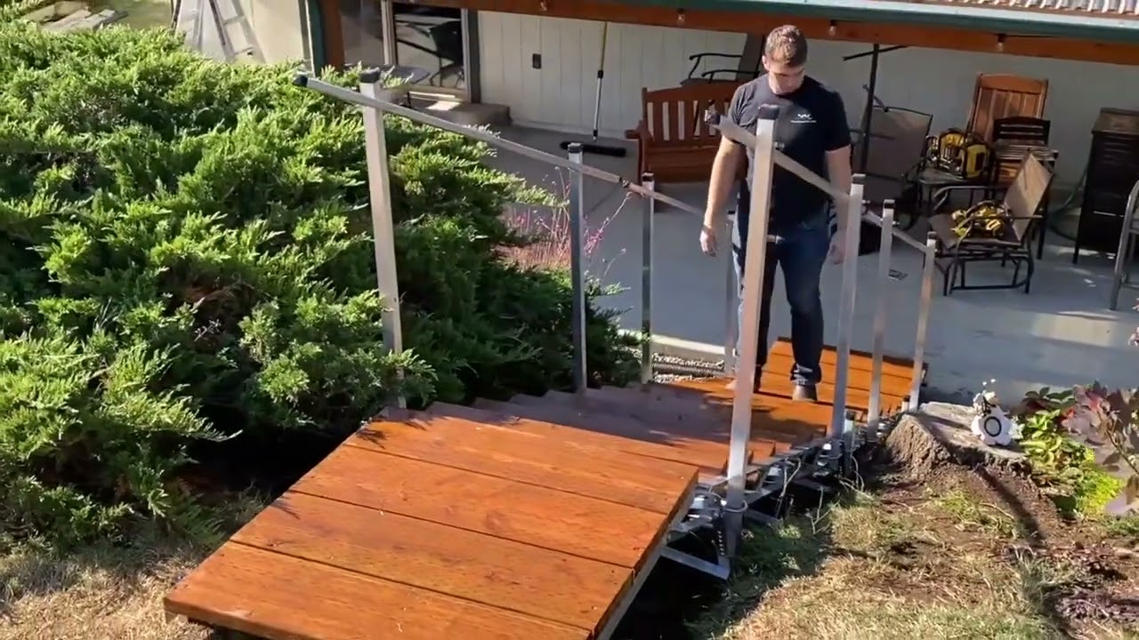 8' Stair Kit - Handrail Options