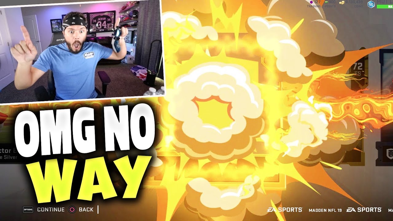 OMG NO WAY DID I JUST PULL THAT!! MADDEN 19 PACK OPENING