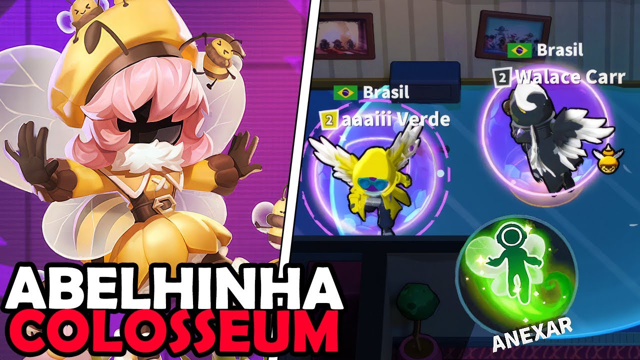 FIZ O ATAQUE SURPRESA de ABELHINHA do BATTLE ROYALE do Super Sus (Colosseum)