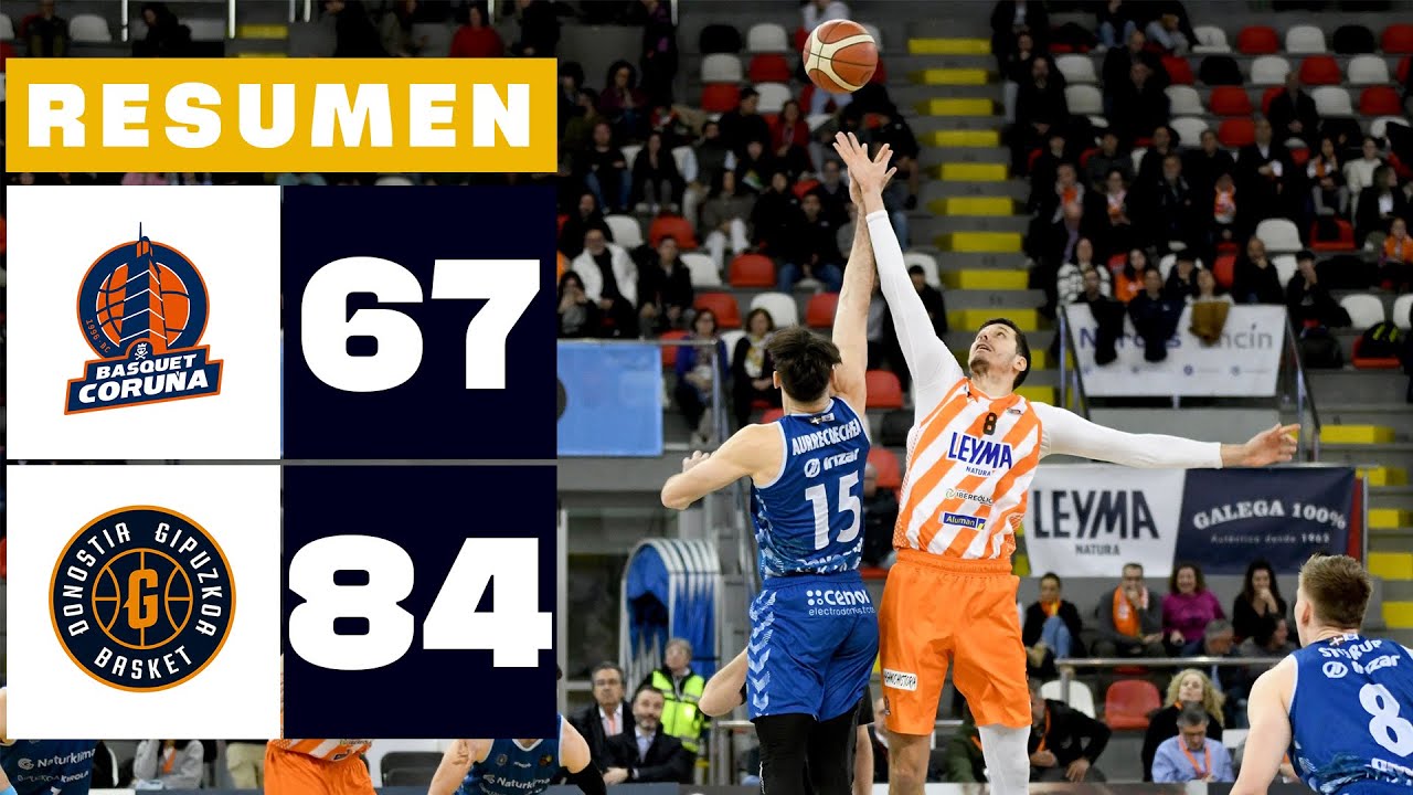 LEYMA CORUÑA 67-84 GUUK GIPUZKOA | RESUMEN LEB ORO
