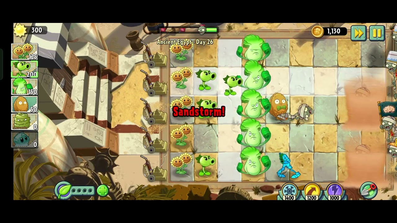 pvz refourished gameplay (yes I played off camera sorry about that)