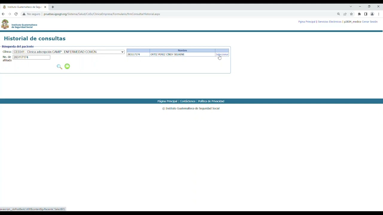 Cl&iacute;nicas de Empresa: Videotutorial Hoja Frontal SPS 01 CE