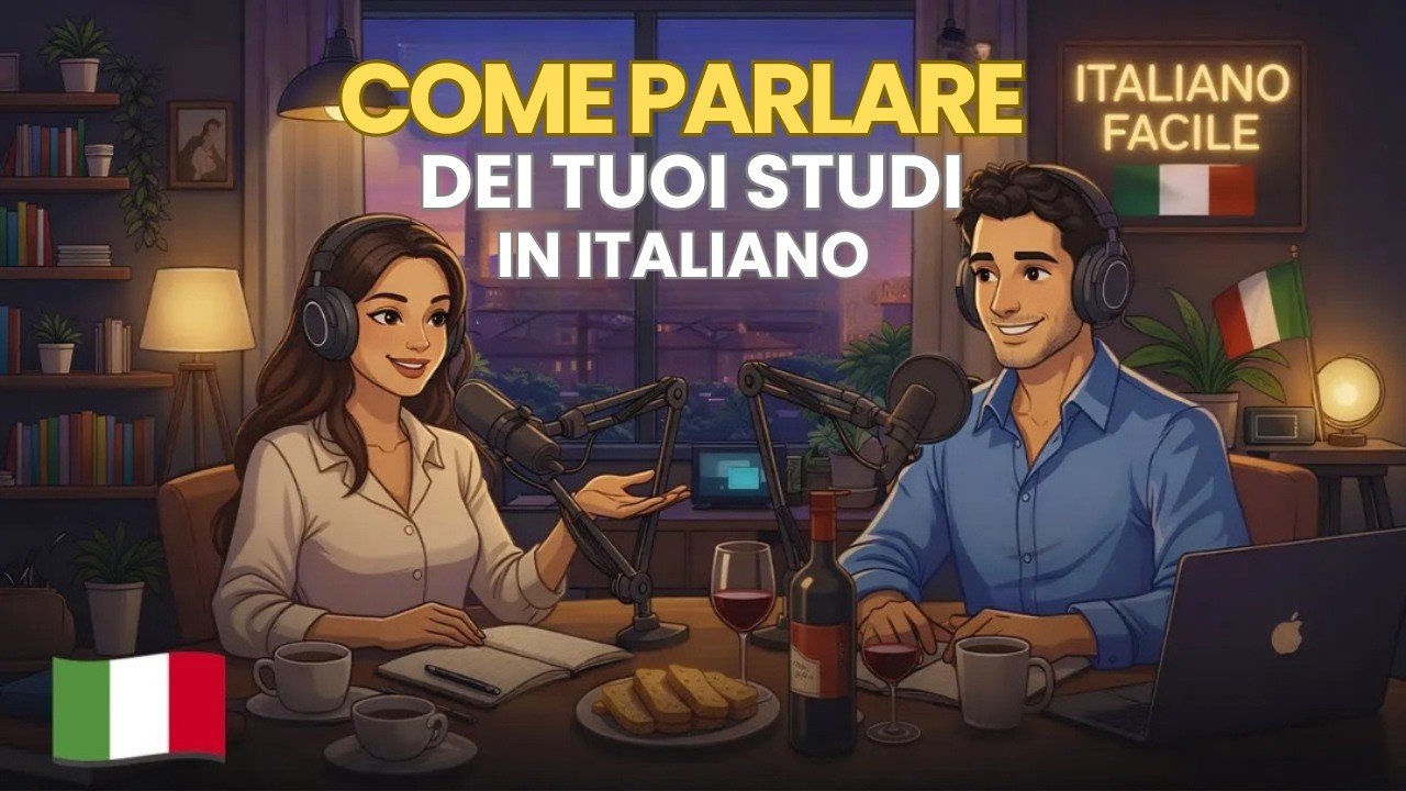 How to Talk About Your Studies in Italian - Italian Conversation Practice