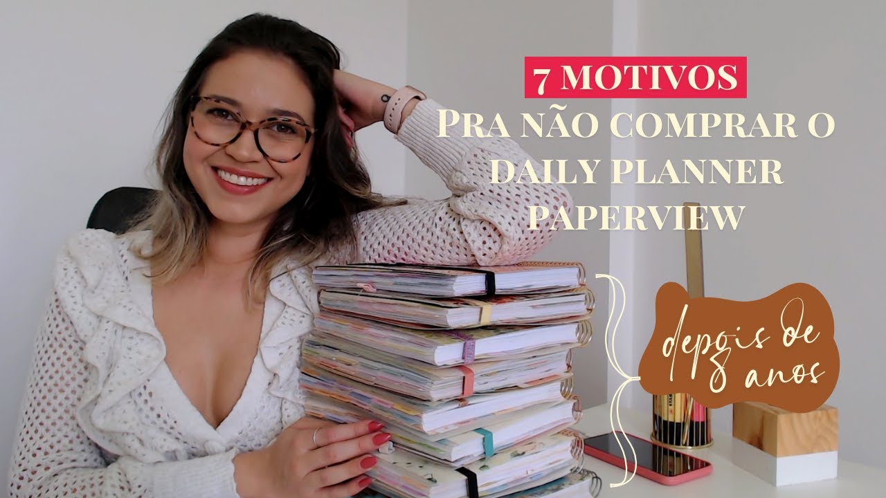 Por que não vou comprar o Daily Planner 2024 (depois de 8 anos usando Paperview)